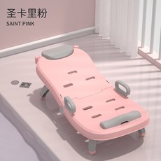 간이 목욕침대 환자 어르신 목욕 받침대 샤워 노인 장애인 핑크 블루, 베이직 산카리 파우더, 1개