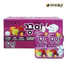 아이배냇 끙아 과일야채주스 80ml, 씨, 10개입