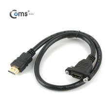 D14 Coms HDMI MF @ 케이블 장착용 브라켓 월플레이트 50CM -UA783, kos 본상품선택