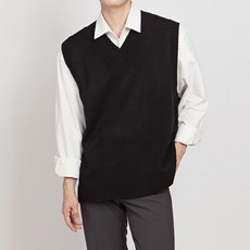 남자빅사이즈여름니트조끼