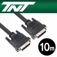 TNT DVI D 싱글 케이블 10m랜케이블 데이터케이블 전원케이블 UTP케이블 충전케이블 RGB케이블 USB케이블 모니터케이블 연장케이블, 본상품