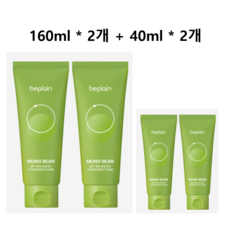 비플레인 녹두 약산성 클렌징폼 400ml 매끈한, 1개