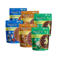 Fillo`s Ready to Eat Beans & Lentils Variety Pack, 1개