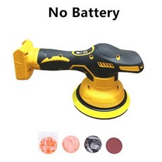 무선 광택기 차량 연마기 전기 자동차 폴리셔 밀워키 18V DeWALT 20V 배터리에 적합 8 기어 조절 가능 자동 연마 기계 금속 왁싱, For DeWALT