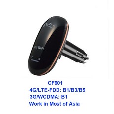 천진 CF901 3 그램 4 그램 LTE UMTS GSM CarFi 150 Mbps 자동차 와이파이 라우터 무선 동글 전원 버튼 및 s, 02 CF901