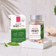 [쥬비스다이어트] 쥬비스가 만든 녹차 카테킨 450mg 1통(60정/1개월분) 기능성 다이어트 보조제 체지방감소 체중감량 붓기제거, 60정, 1개