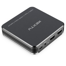 NEXT-8330HVC-4K60 실시간 방송 녹화 4K UHD HDMI 캡쳐 보드 / USB C타입 인터페이스 / 윈도우 맥OS