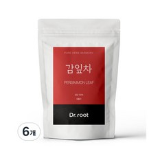 닥터루트 웰빙티 선물용 감잎차 삼각티백 30g 6개 25개입 1.2g