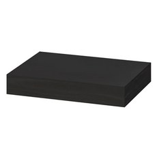이케아 ikea 라크 소형 고정부위가 드러나지 않는 북유럽 인테리어 벽선반, 블랙