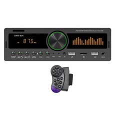 포터2오디오 자동차 라디오 SWM-80A 복사 로케이터 스테레오 야외 블루투스 호환 TF USB AUX 인 부품 장식, [03] D, 03 D