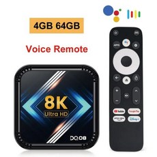 스마트 TV 박스 안드로이드 13 쿼드 코어 Cortex A53 지지대 8K 비디오 4K HDR10 듀얼 와이파이 BT 구글 보이스 2G16G 4G 32G 64G DQ08 RK3, Eu 플러그_4GB 64GB Voice RC, 1) Eu 플러그 4GB 64GB Voice RC, 1) Eu 플러그 - 4GB 64GB Voice RC