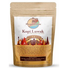 Monkey Business 와일드 코피 루왁 원두 커피 50g, One Color, One Size