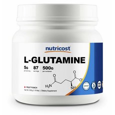Nutricost L-글루타민, 500g, 1개