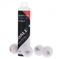 (착한가격)_티마운트 티볼 에이스 3성 탁구공 4개입 연습구_(AN4116 + 99037)