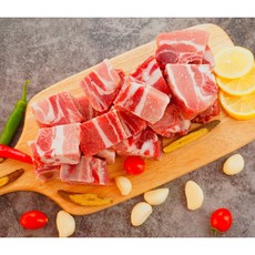 고기해적 돼지갈비 찜용 냉동 돈갈비찜용 고기 원육, 1개, 2kg