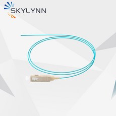 Skylynn Pigtails 50 개/가방 OM3 Aqua SC 0.9mm 1.5 미터 길이 LSZH 재킷, 01 50PCS Pigtails