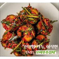 당신의죠스 아삭한 전라도 오이부추김치 소박이 국내산 재료, 1개, 800g
