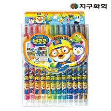 뽀로로 색연필 12색 24색 유아 샤프식색연필