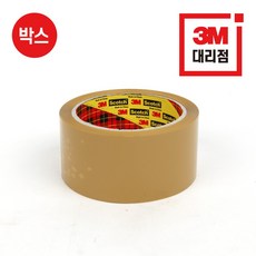 3M 307 아크릴 포장 박스테이프 판매 테이프 박스(50개)판매, 1개, 40M 미색