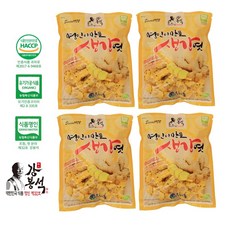 국내산 생강엿250G 4봉지 총1KG 어르신간식 전통엿, 1개