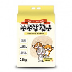 두부랑친구 천연 옥수수 모래 2.8kg, 1개