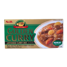 코스트코 에스비 골든 카레 중간매운맛, 220g, 2개