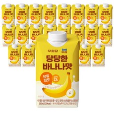 무화당 메디웰 당당한 바나나맛 저당 단백질 음료, 24개, 250ml