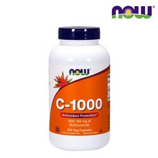 나우푸드 비타민 C 1000 250 베지캡슐(야채캡슐타입), 250정, 1개, 250정