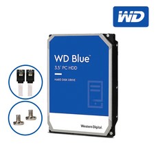 WD BLUE HDD SATA3 3.5인치 하드디스크 8TB CMR (WD80EAAZ), WD80EAAZ