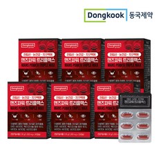 [동국제약] 전립선 눈건강 지구력에 맨즈파워 트리플 맥스 1000mg 30캡슐 6박스 6개월분, 30정, 6개