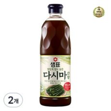 라이브잇 샘표 다시마 간장, 860ml, 22개