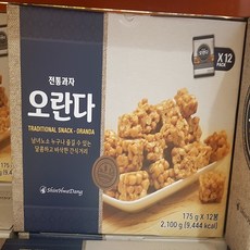 신화당 옛날과자 오란다 강정 175g 12개 코스트코, 1box