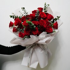 충칭 레드 생일 선물 생화꽃 속달 변 위중 남안 완저우 강 같은 도시 조문화환꽃집, 다만 사랑해 33 레드 자나장미부케