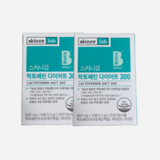 스키니랩 락토페린 다이어트 300 800mg 14정 2박스