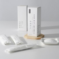 BAS 초강력 배수구 발포 클리너 싱크대 세면대 욕조 변기, 4개입, 20g