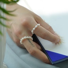 담수진주반지비즈링