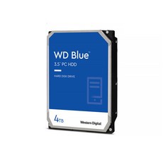 [Western Digital] BLUE HDD 4TB WD40EZAX (3.5HDD/ SATA3/ 5400rpm/ 256MB/ CMR)