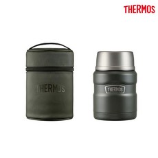 [써모스] 등산용 푸드컨테이너 470ml JCW-505K, 단품, 1개