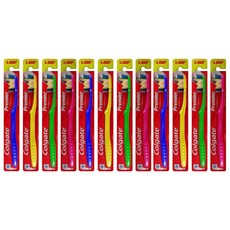 Colgate Toothbrush Premier Classic Clean Medium (Case of 72), Colgate Premier Classic Clean, Classic Clean Medium: Bi-Level, 1개, 1개입