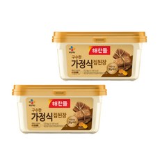 해찬들 구수한 가정식 집된장, 2.3kg, 2개