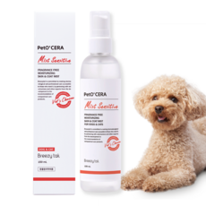 BREEZY TAILPetO'Cera 狗貓敏感性皮膚無香噴劑, 1入, 150ml