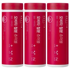 MOVITA 維他命C鐵質咀嚼片, 60顆, 3罐
