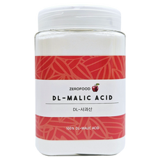 식용 사과산 분말 DL-사과산 DL-MALIC ACID, 1개, 525g