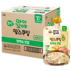 Iggoya 孩童副食品粥, 清燉雞口味, 100g, 10包
