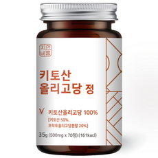 자연바름 순도 100% 키토산 올리고당 가루 분말 정, 70정, 1개