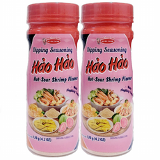 베트남 양념 소금 MUOI CHAM HAO HAO TOM CHUA CAY 무이참, 2개, 120g