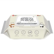 펫모닝 펫둥이 올바디 물티슈, 1개입, 5개