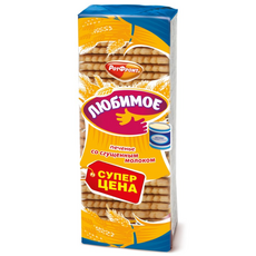 Печенье Любимое со вкусом сгущённого молока, 347 г