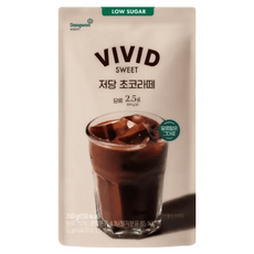 비비드스위트 음료 저당 초코라떼, 10개, 200g
