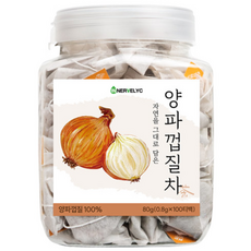 BARUN F&B INNERVELYC 洋蔥皮茶三角茶包, 0.8g, 100包, 1罐